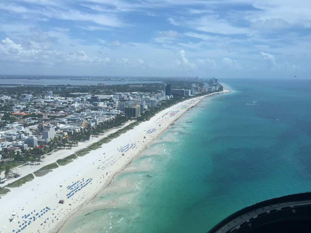 Miami HeliTour for 2 Persons over South Beach (Private HeliTour)