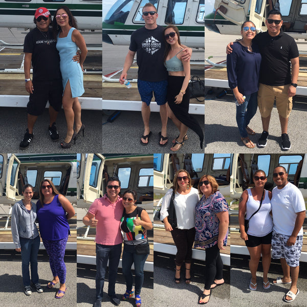 A Miami HeliTour for 2 Persons over Miami Area