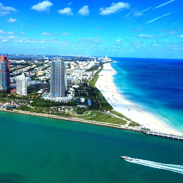 Miami HeliTour over South Beach for 4 Persons (shared ride)