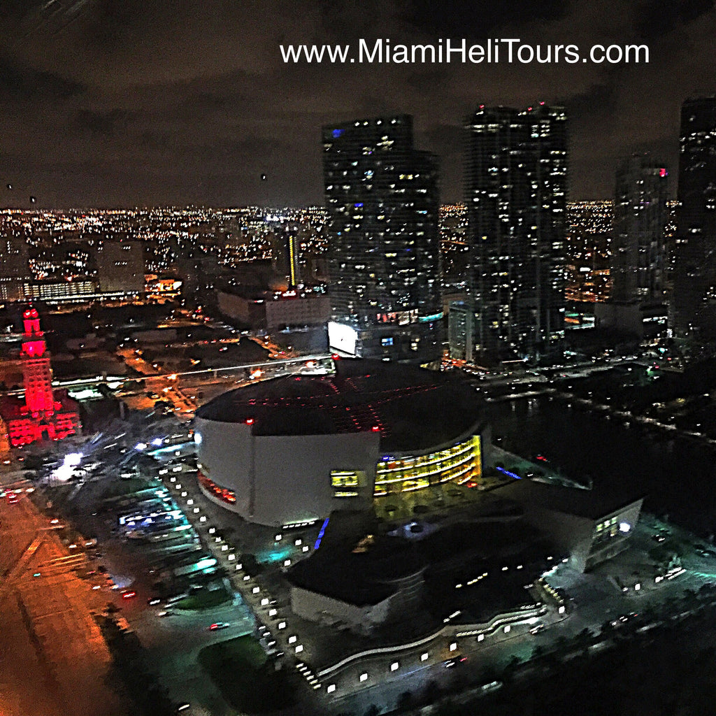 A Sunset or Night Miami HeliTour for 6 Persons